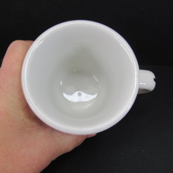 The Krystal Hamburgers White Vintage 8 Oz Mug Shenango China New Castle PA USA - Picture 6 of 8